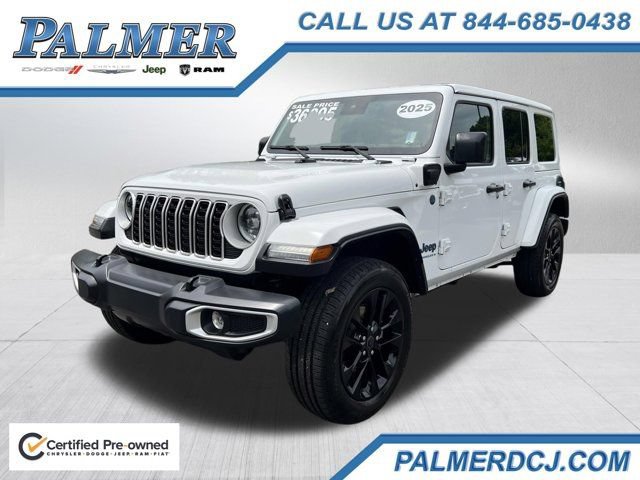Certified 2025 Jeep Wrangler Unlimited Sahara w/ Safety Group AWD/4WD video 1