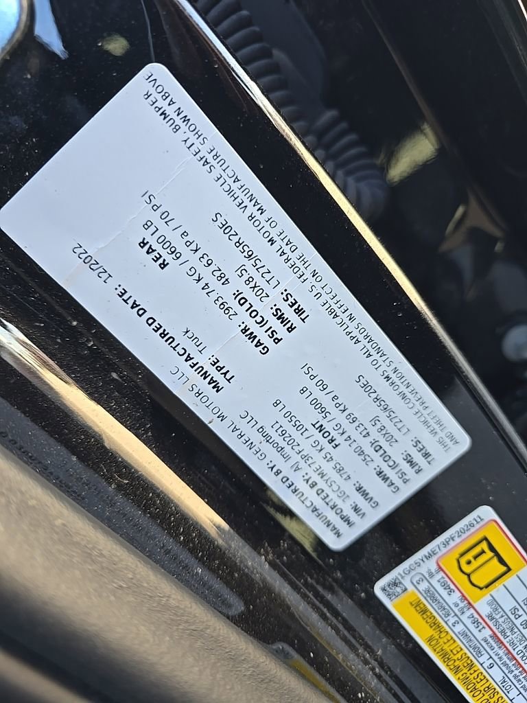 Used 2023 Chevrolet Silverado 2500 Custom w/ Custom Value Package AWD/4WD image 12