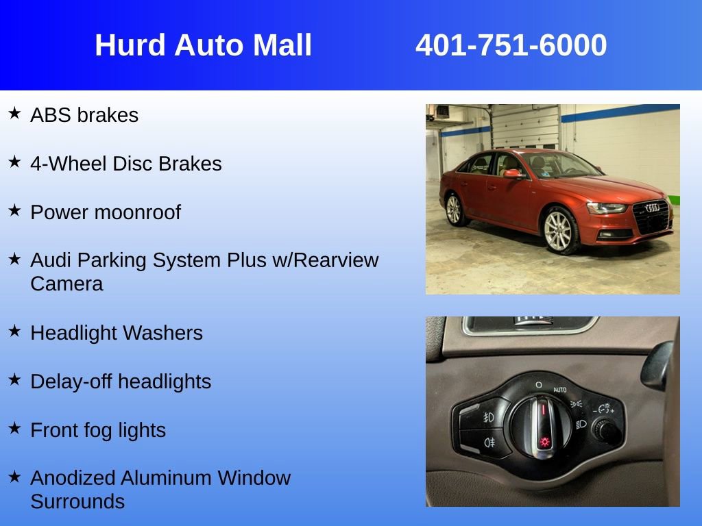 Used 2014 Audi A4 2.0T Premium Plus w/ Premium Plus Package image 30