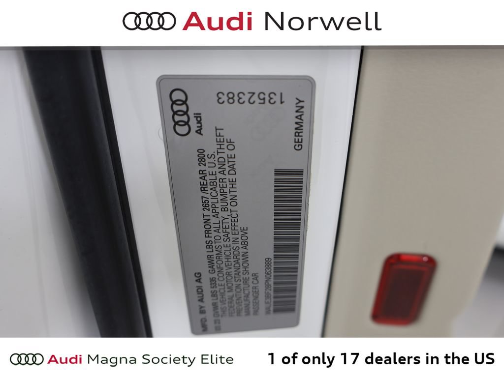 Used 2023 Audi A6 Premium Plus w/ Premium Plus Package AWD/4WD image 3