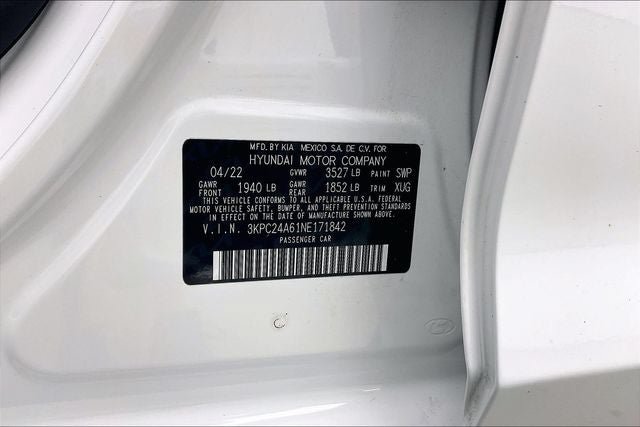 Certified 2022 Hyundai Accent SE FWD image 32