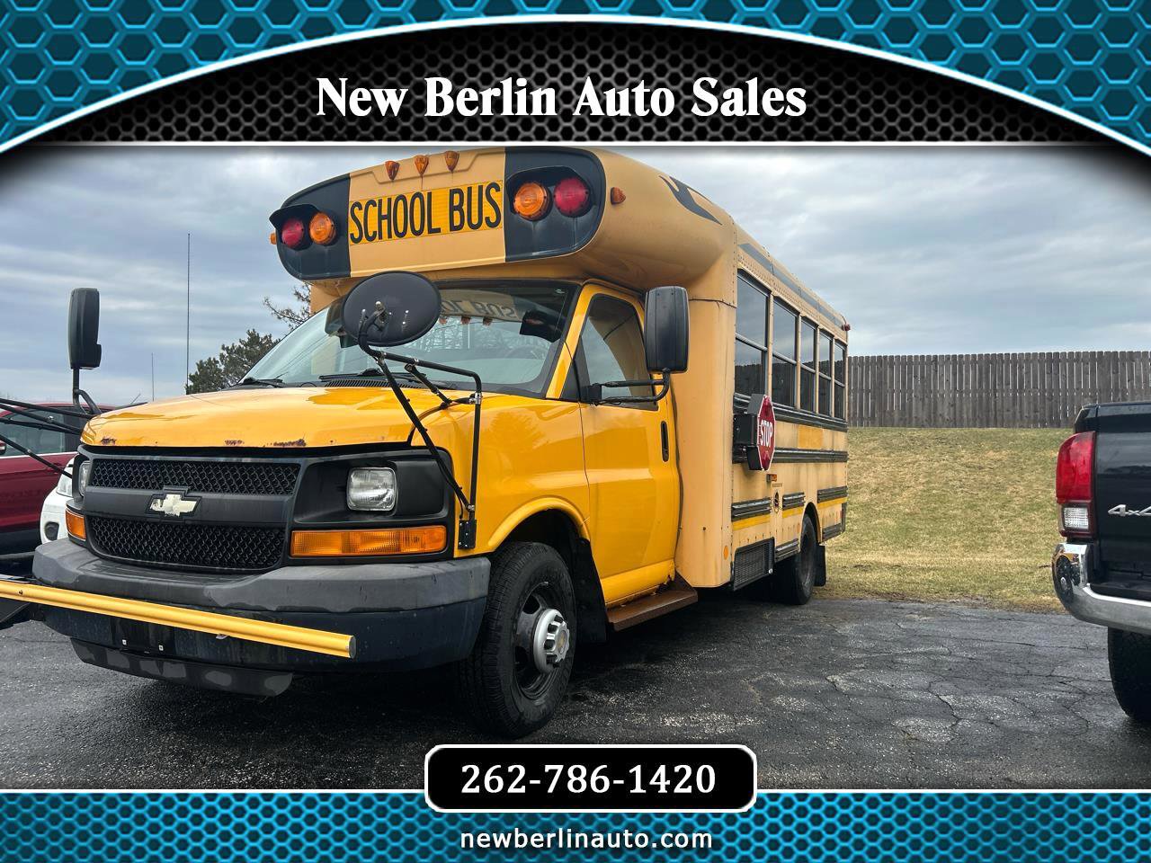 Used 2010 Chevrolet Express 3500 Extended w/ School Bus Package image 1