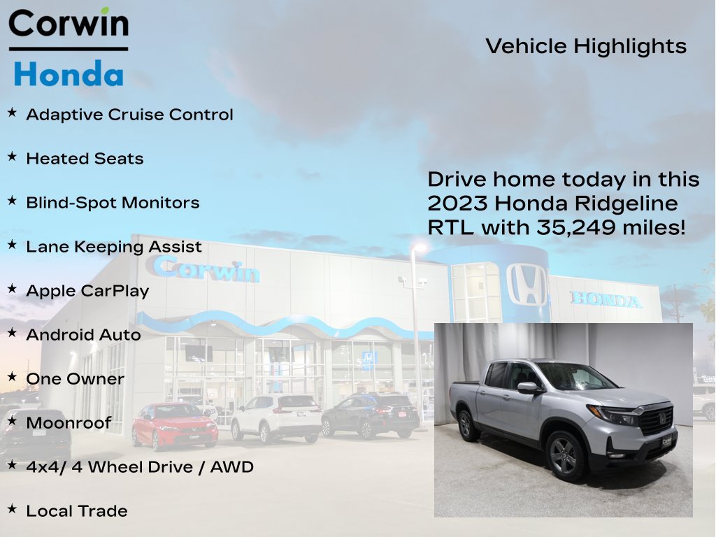 Used 2023 Honda Ridgeline RTL image 6