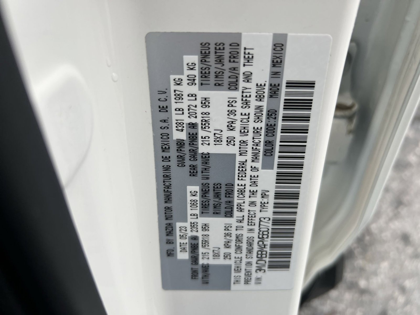 Used 2023 MAZDA CX-30 AWD 2.5 S w/ Select Package image 26