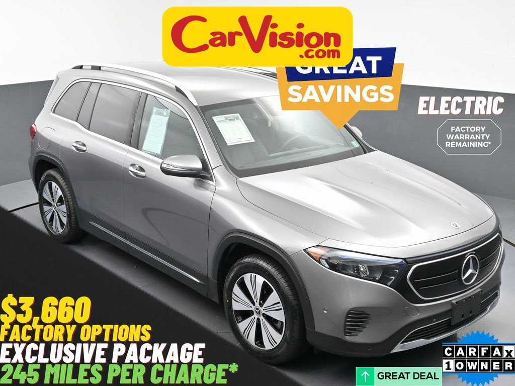Used 2023 Mercedes-Benz EQB 250+ w/ Exclusive Package image 1