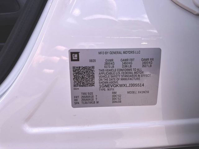 Used 2020 Chevrolet Traverse LT w/ Driver Confidence II Package AWD/4WD image 32