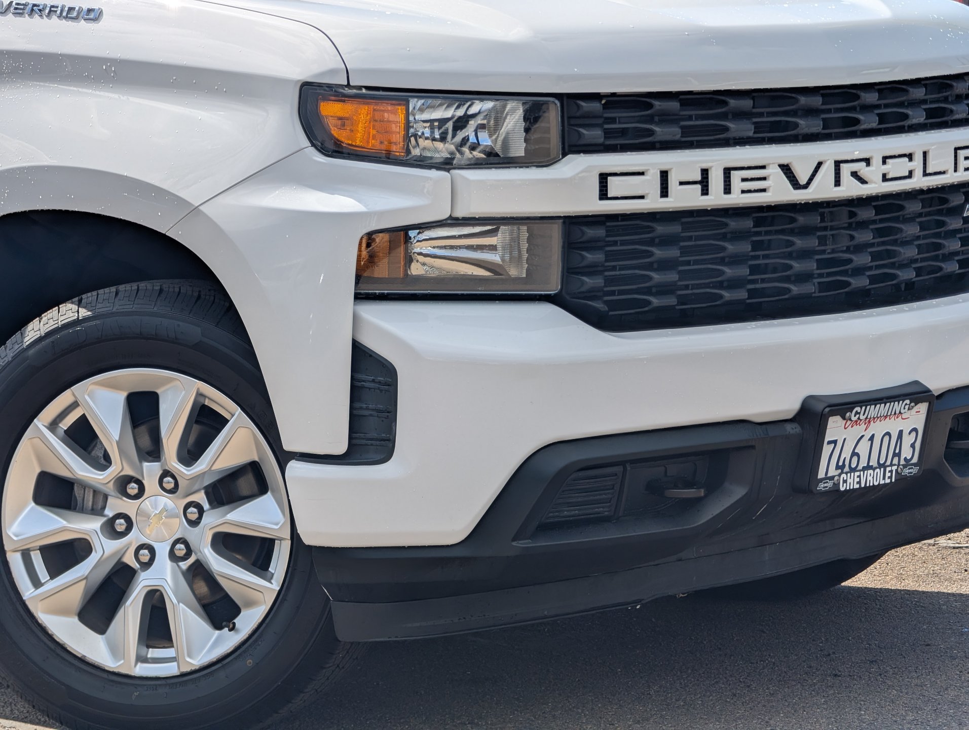 Certified 2020 Chevrolet Silverado 1500 Custom w/ Infotainment Package RWD image 3