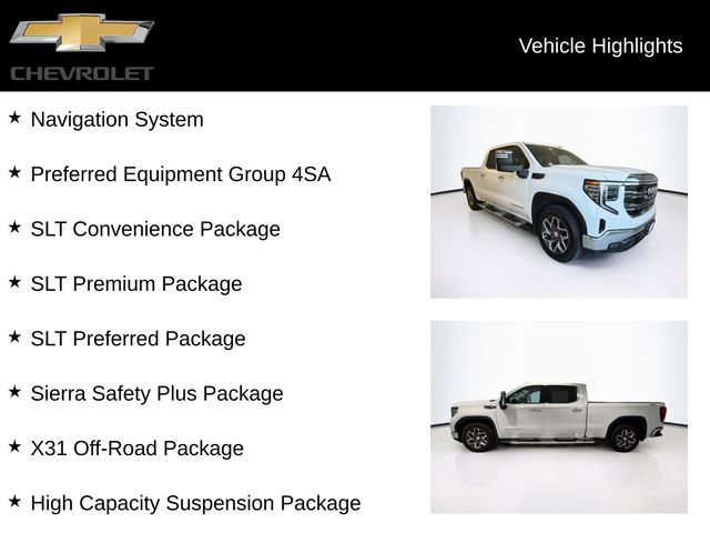 Certified 2023 GMC Sierra 1500 SLT w/ SLT Premium Package AWD/4WD image 4
