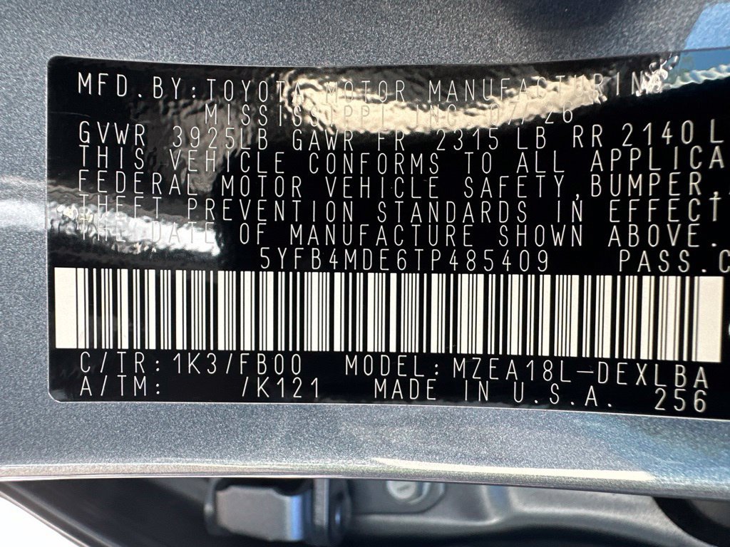 Used 2026 Toyota Corolla LE FWD image 17