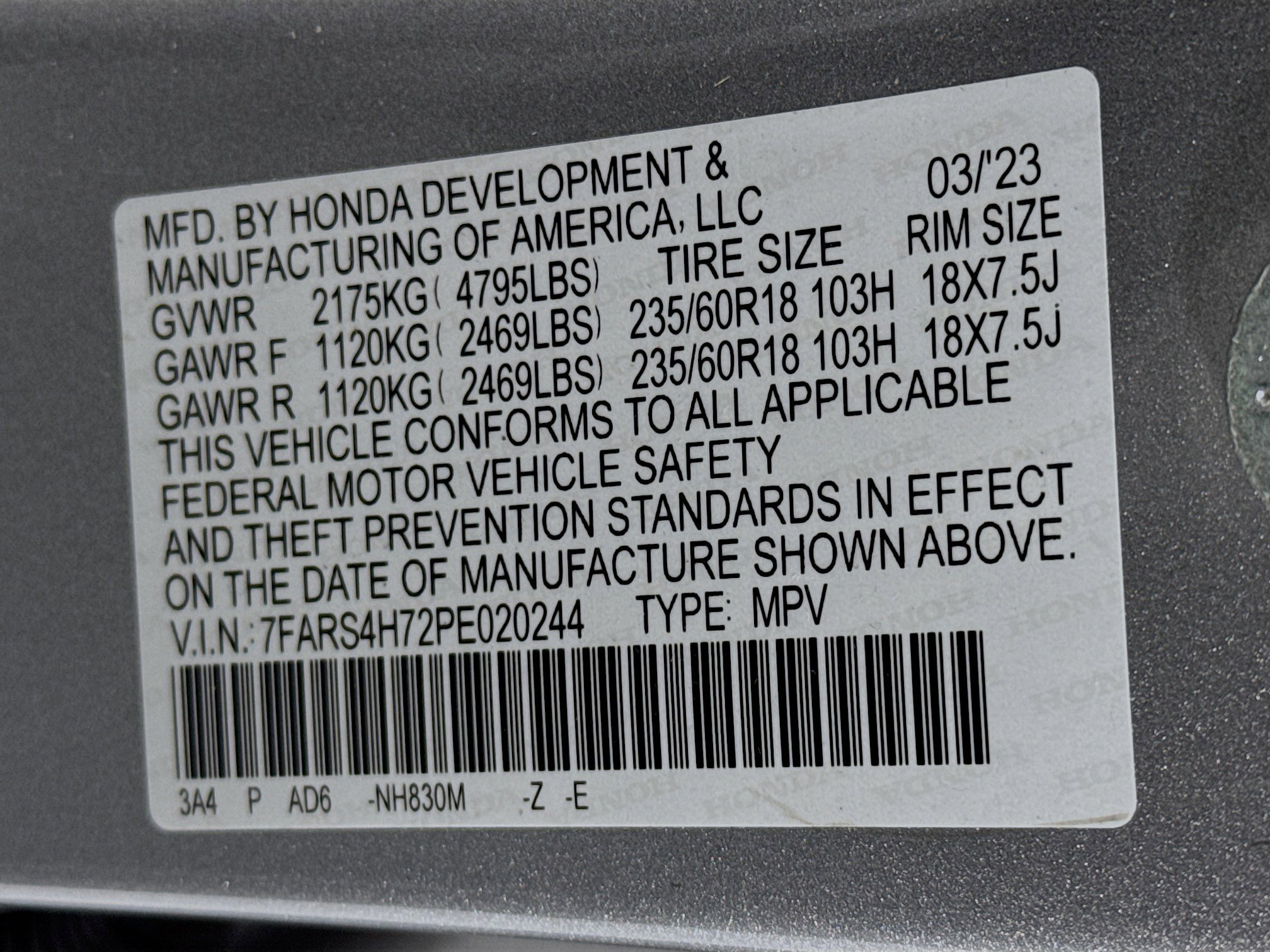 Certified 2023 Honda CR-V EX-L image 31