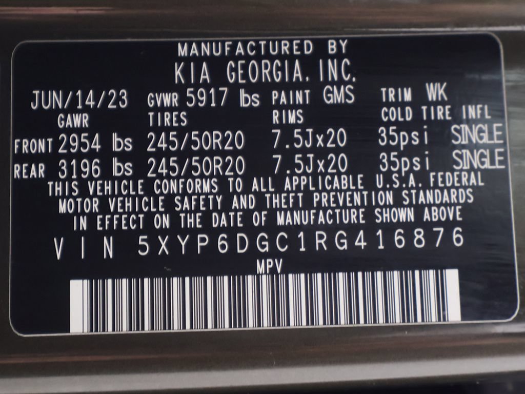 Used 2024 Kia Telluride S w/ S Sunroof Package AWD/4WD image 59