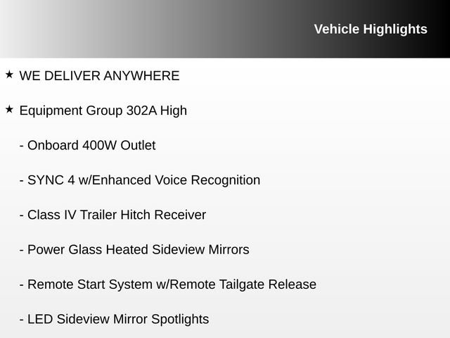 Used 2023 Ford F150 XLT w/ Equipment Group 302A High image 9