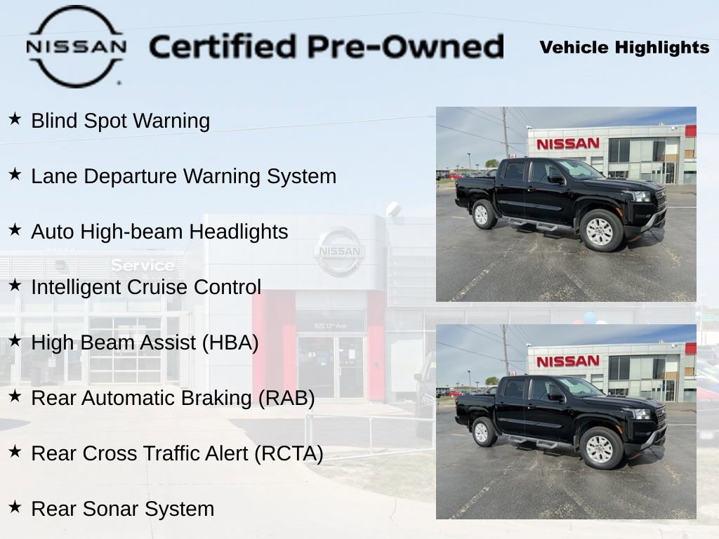 Used 2022 Nissan Frontier SV w/ Technology Package AWD/4WD image 5