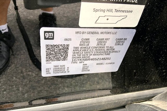 Used 2025 Cadillac XT5 Luxury w/ LPO, Floor Liner Package AWD/4WD image 33