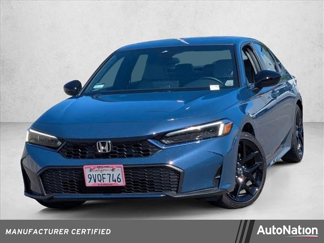 Certified 2025 Honda Civic FWD Hybrid Sedan