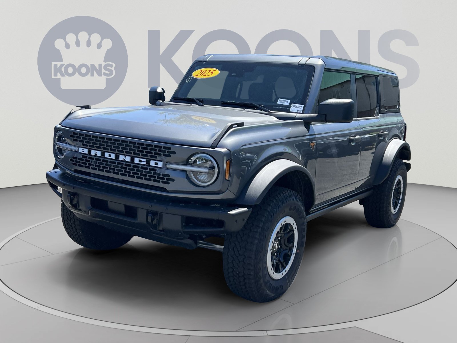 New 2025 Ford Bronco Badlands w/ Sasquatch Package AWD/4WD image 5