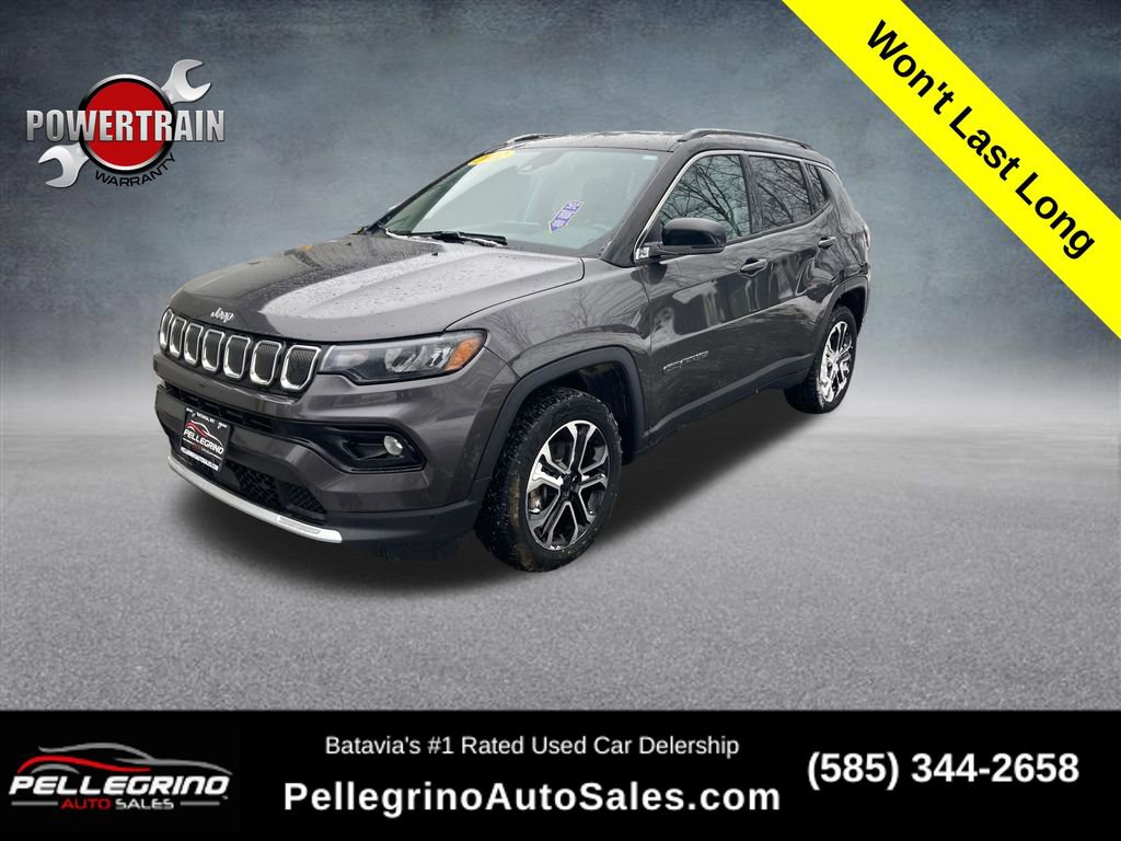 Used 2022 Jeep Compass Limited video 1