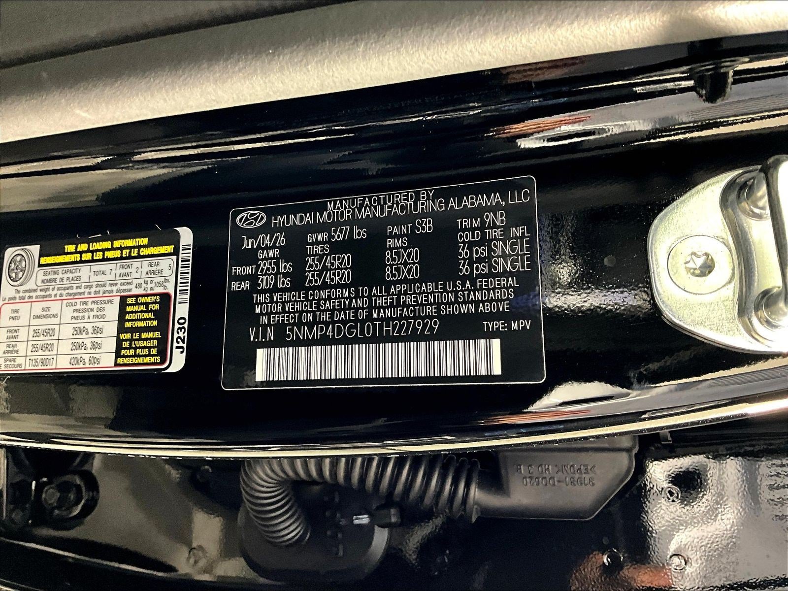 New 2026 Hyundai Santa Fe Limited AWD/4WD image 22