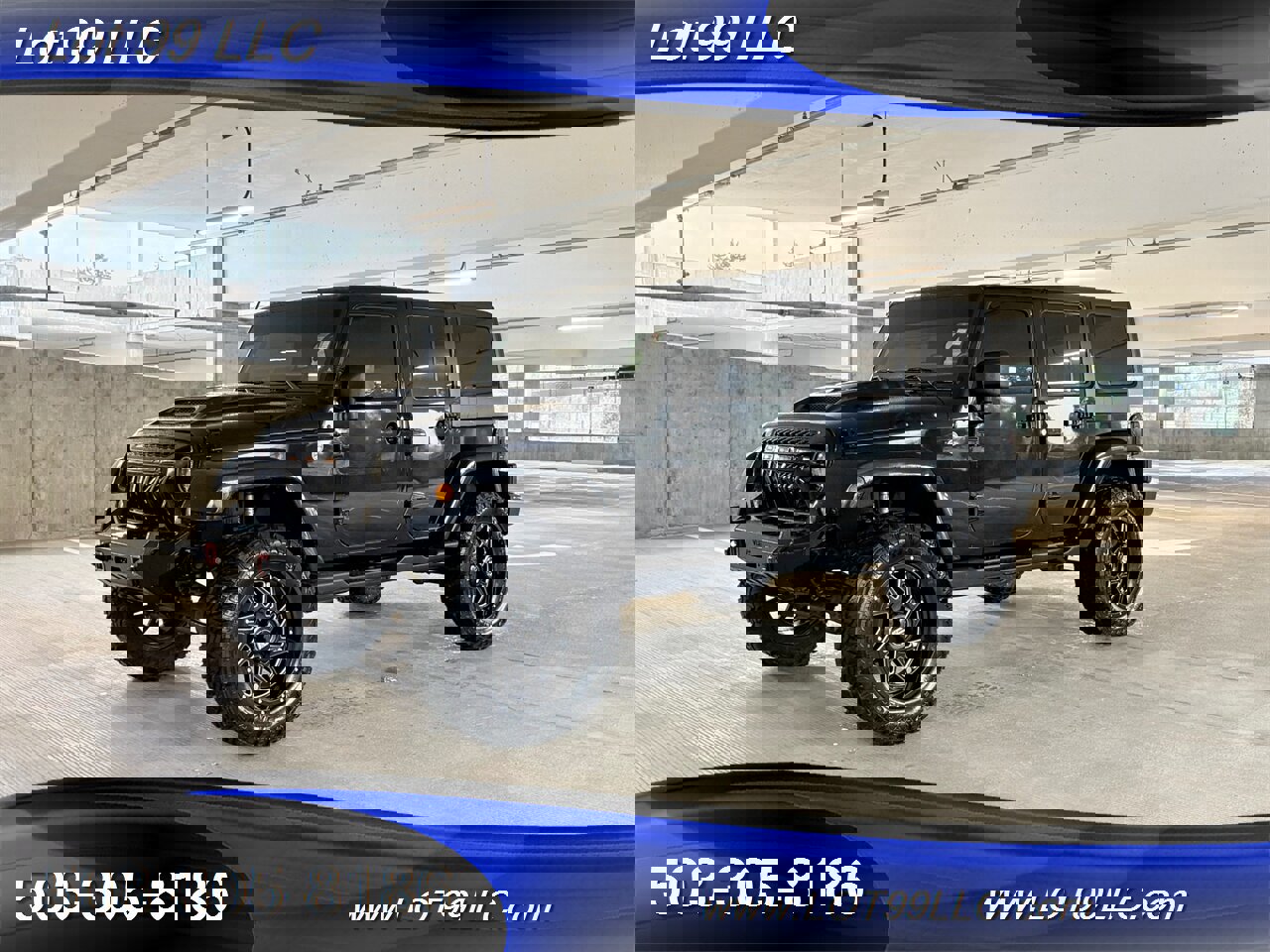 Used 2018 Jeep Wrangler Unlimited Sahara image 1