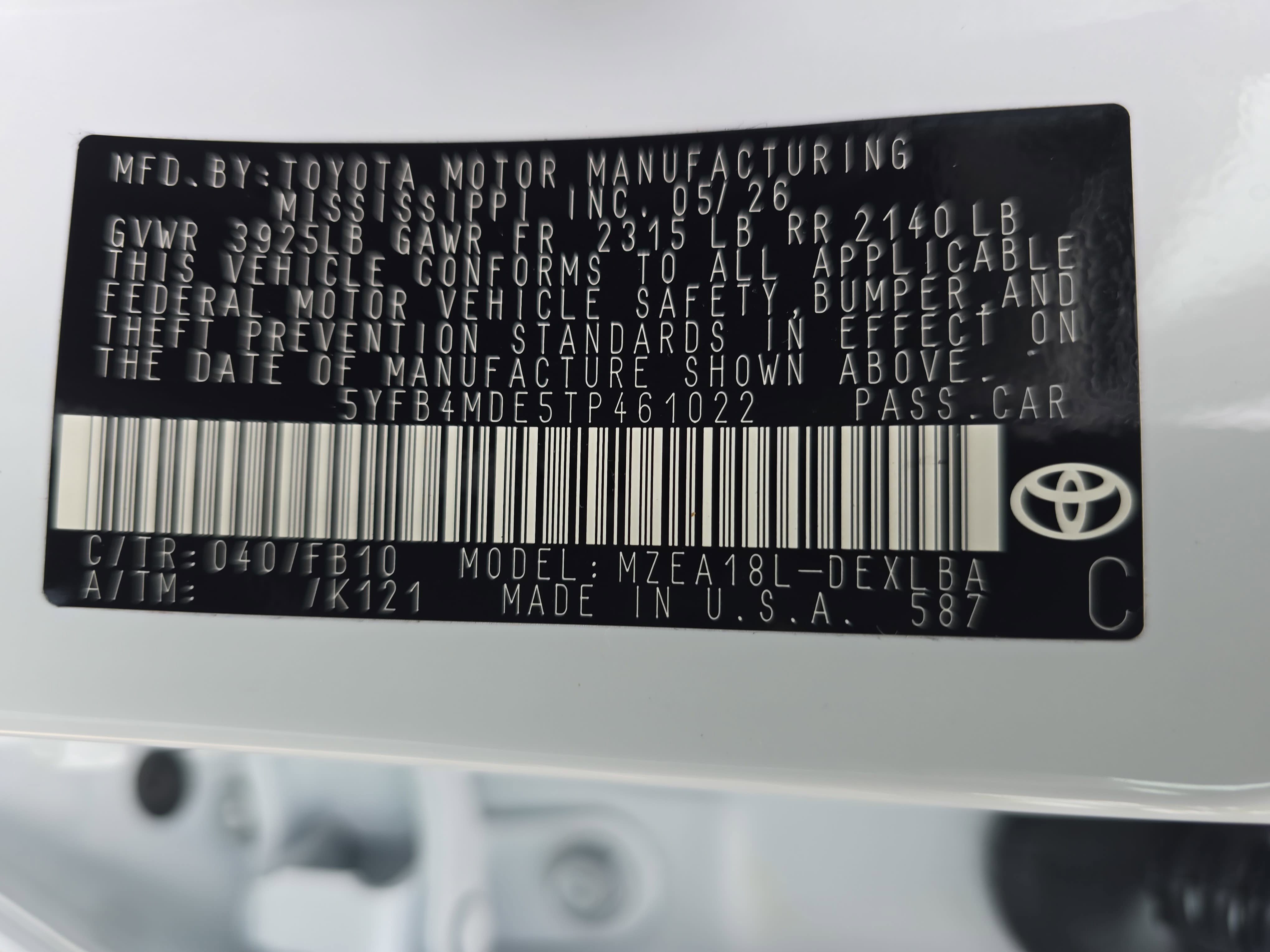 New 2026 Toyota Corolla LE FWD image 31