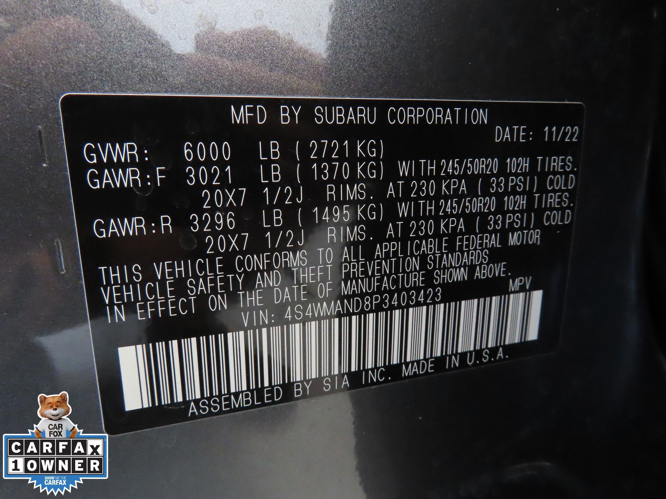 Used 2023 Subaru Ascent Limited image 30