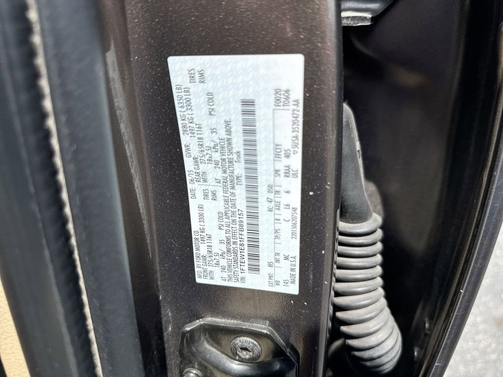 Used 2015 Ford F150 XLT w/ Equipment Group 302A Luxury AWD/4WD image 27