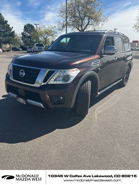 Used 2017 Nissan Armada Platinum w/ Captain Seat Package image 1