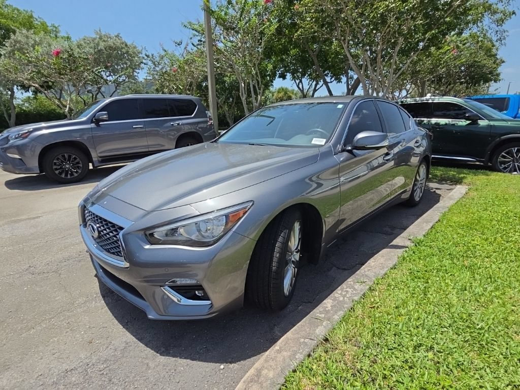 Used 2023 INFINITI Q50 Luxe w/ Cargo Package RWD image 11