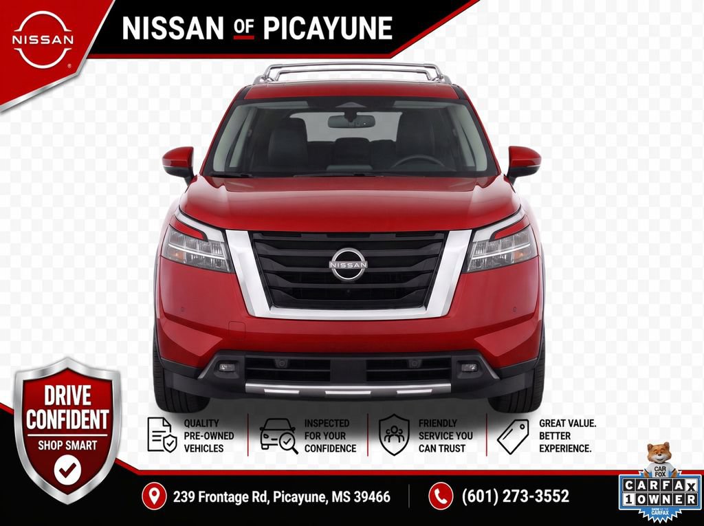 Certified 2025 Nissan Pathfinder Platinum w/ Cargo Package FWD image 6