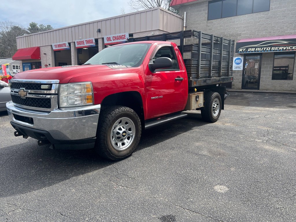 Used 2011 Chevrolet Silverado 3500 W/T w/ Snow Plow Prep Package