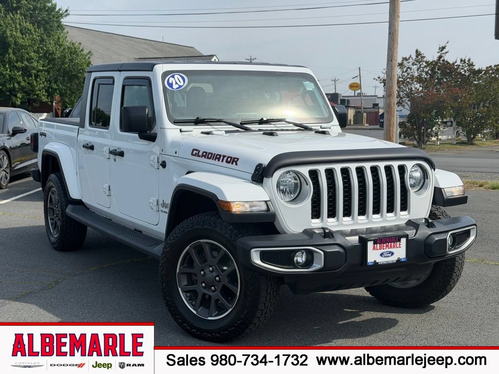 Used 2020 Jeep Gladiator Overland w/ Trailer Tow Package AWD/4WD video 1