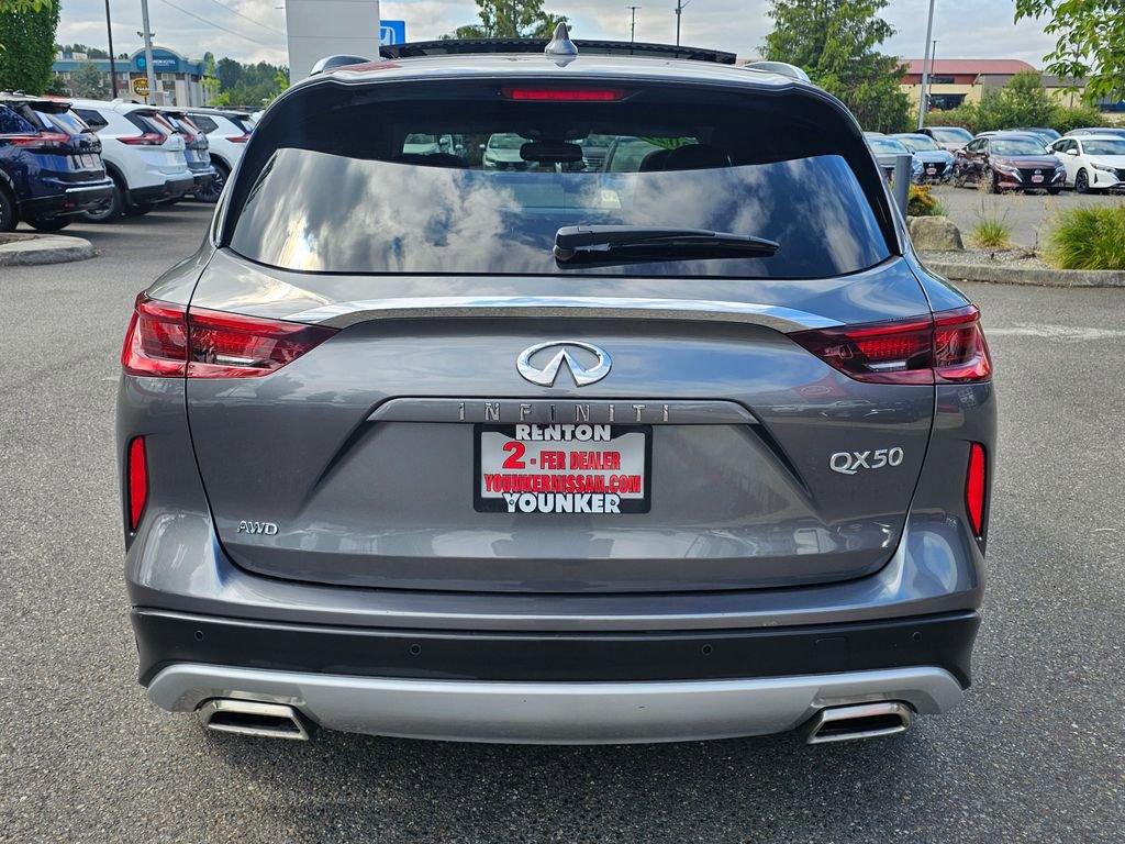 Used 2022 INFINITI QX50 Luxe image 6