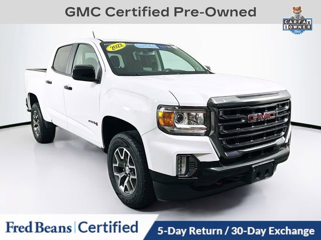 Certified 2022 GMC Canyon AT4 w/ Trailering Package image 1