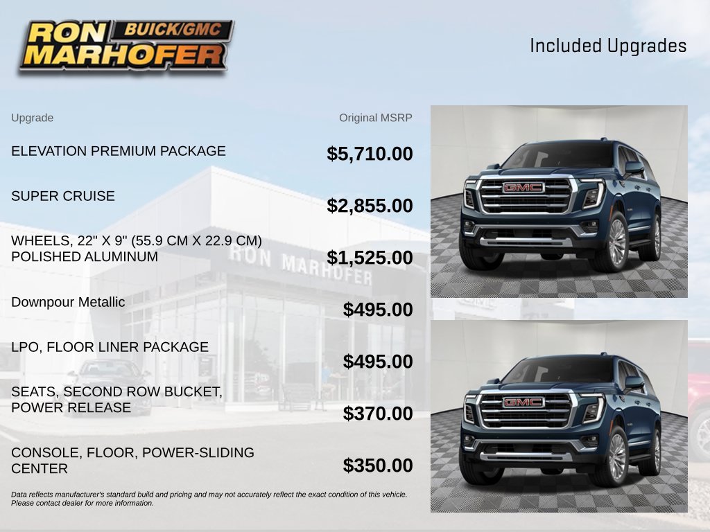New 2026 GMC Yukon XL Elevation w/ Elevation Premium Package AWD/4WD image 7
