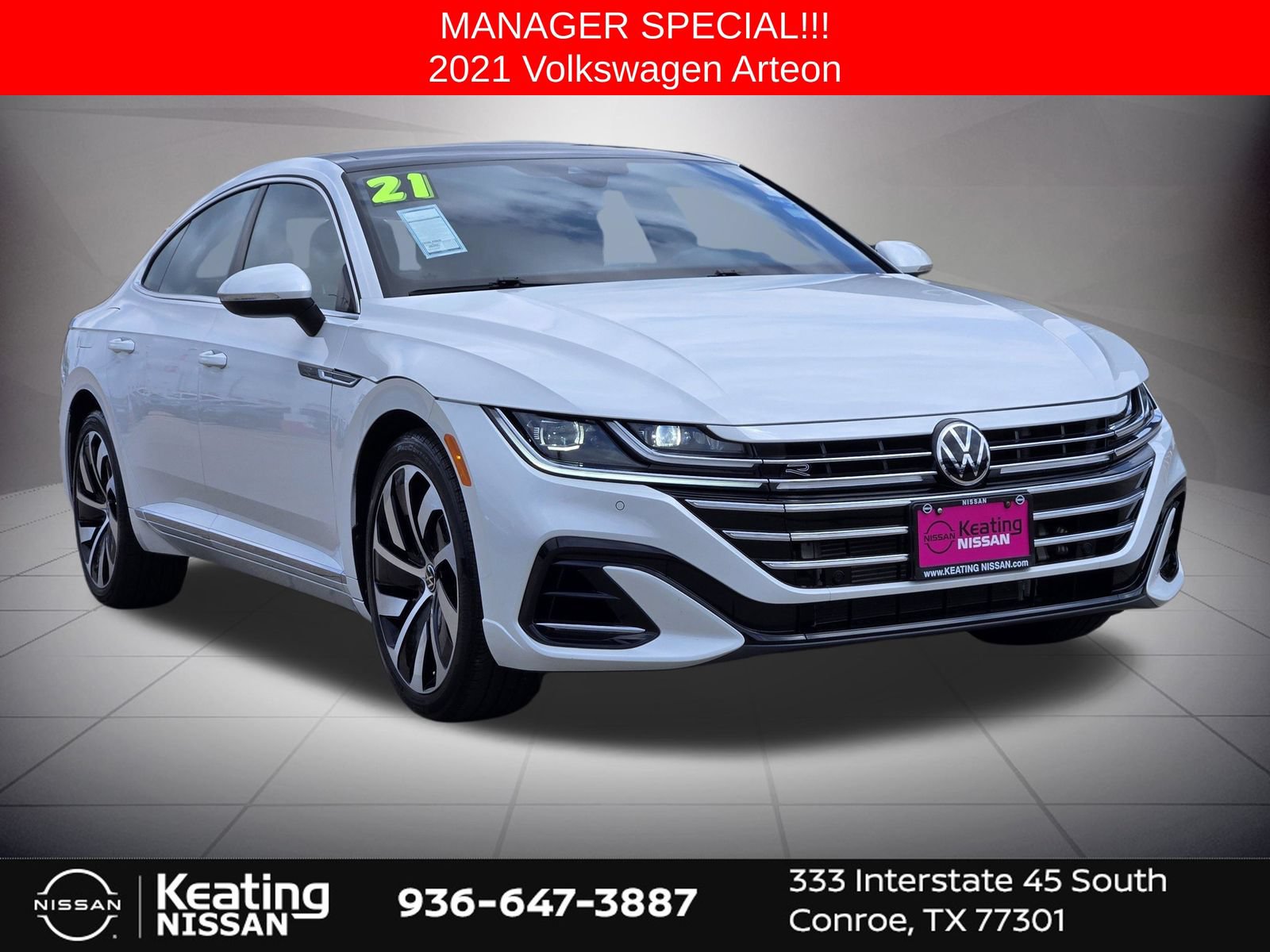 Used 2021 Volkswagen Arteon SEL