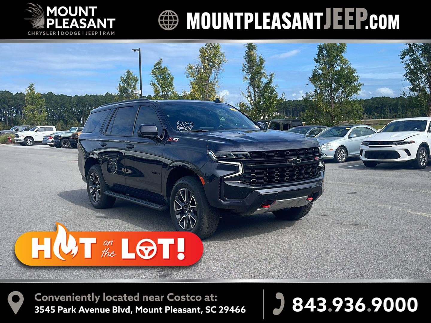Used 2023 Chevrolet Tahoe Z71 w/ Luxury Package AWD/4WD image 1