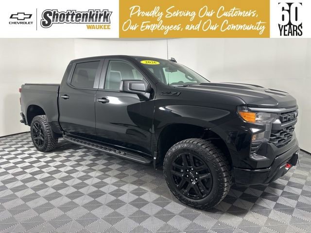 New 2026 Chevrolet Silverado 1500 Custom Trail Boss