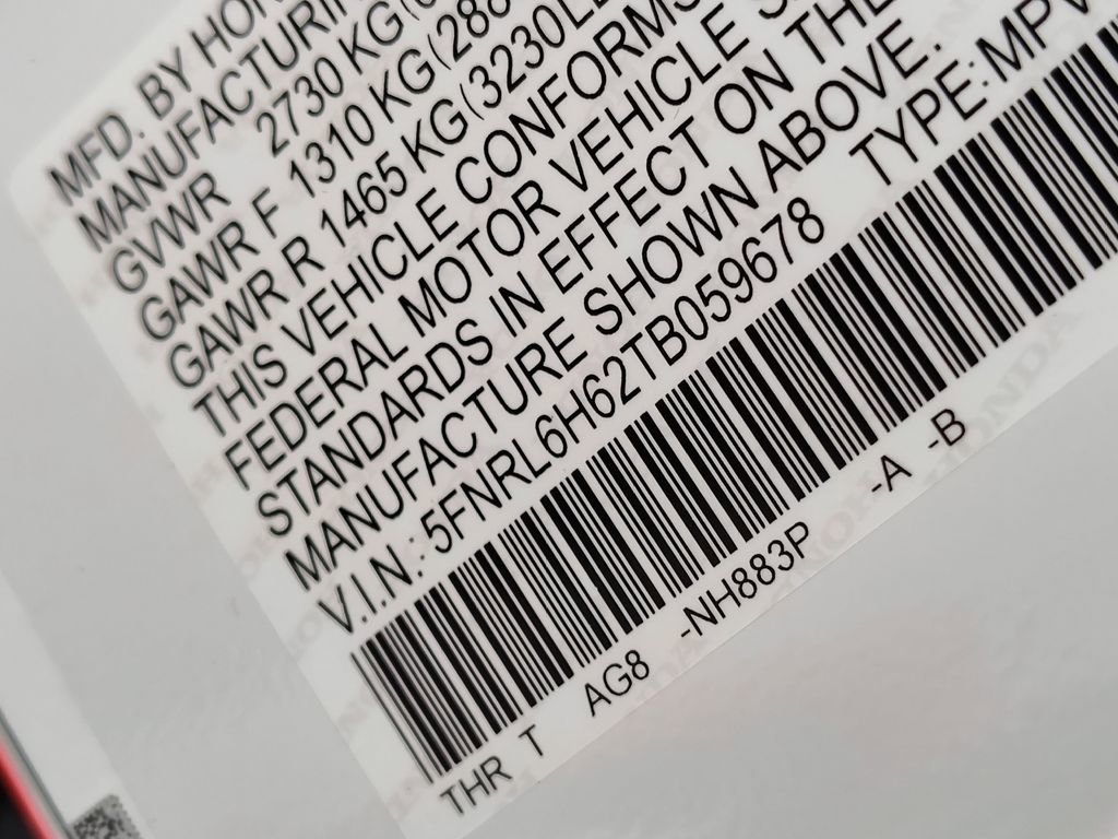 New 2026 Honda Odyssey EX-L image 16