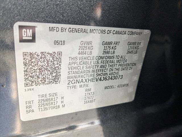 Used 2018 Chevrolet Equinox LS FWD image 24