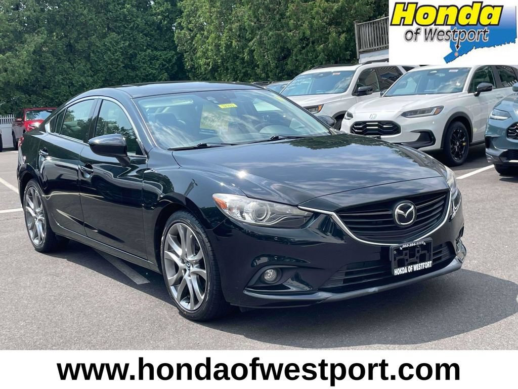 Used 2014 MAZDA MAZDA6 Grand Touring w/ MRCC + FOW Package FWD image 1