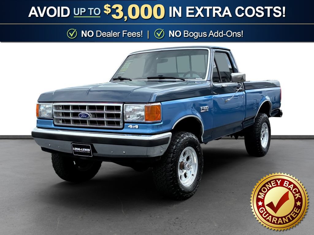 Used 1987 Ford F150 4x4 Regular Cab