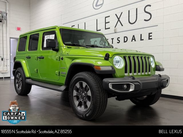 Used 2018 Jeep Wrangler Unlimited Sahara AWD/4WD image 1