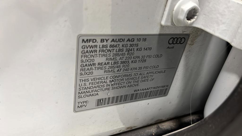 Used 2019 Audi Q7 3.0T Premium w/ Convenience Package AWD/4WD image 30