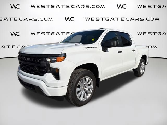 Used 2025 Chevrolet Silverado 1500 Custom w/ Turbomax Blackout Package image 1