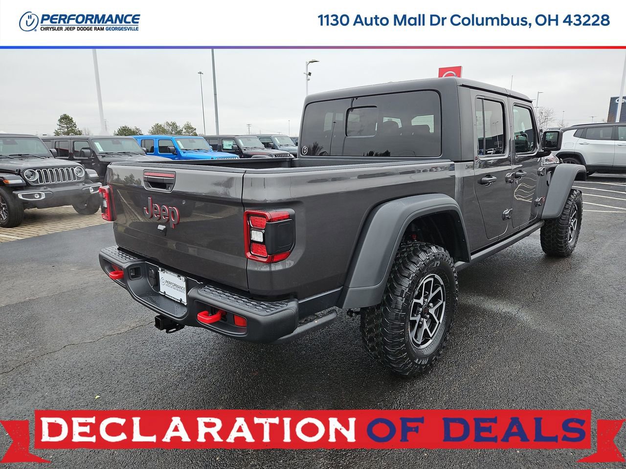 New 2026 Jeep Gladiator Rubicon w/ Steel Power Dome Hood Package image 8