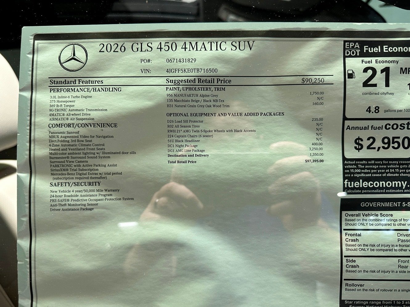 New 2026 Mercedes-Benz GLS 450 4MATIC image 19