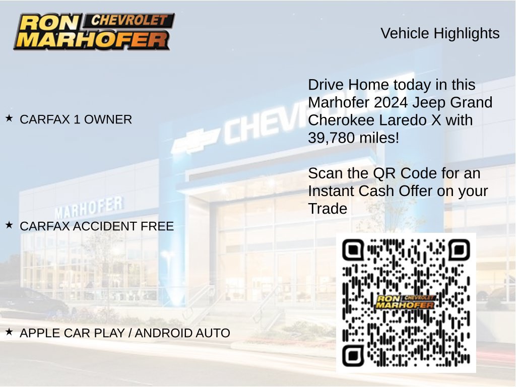 Used 2024 Jeep Grand Cherokee Laredo X AWD/4WD image 15