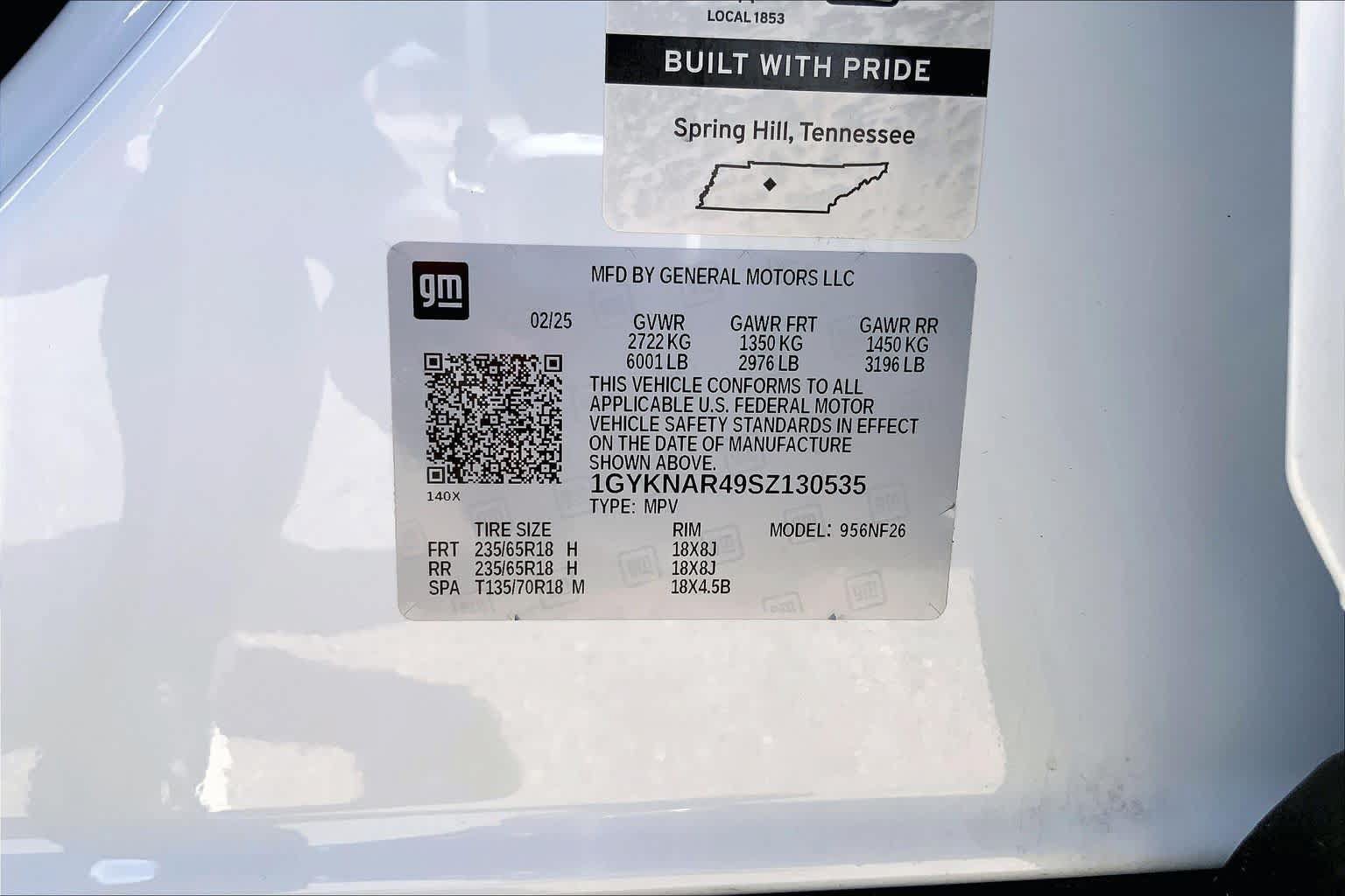 Used 2025 Cadillac XT5 Luxury w/ LPO, Floor Liner Package FWD image 36