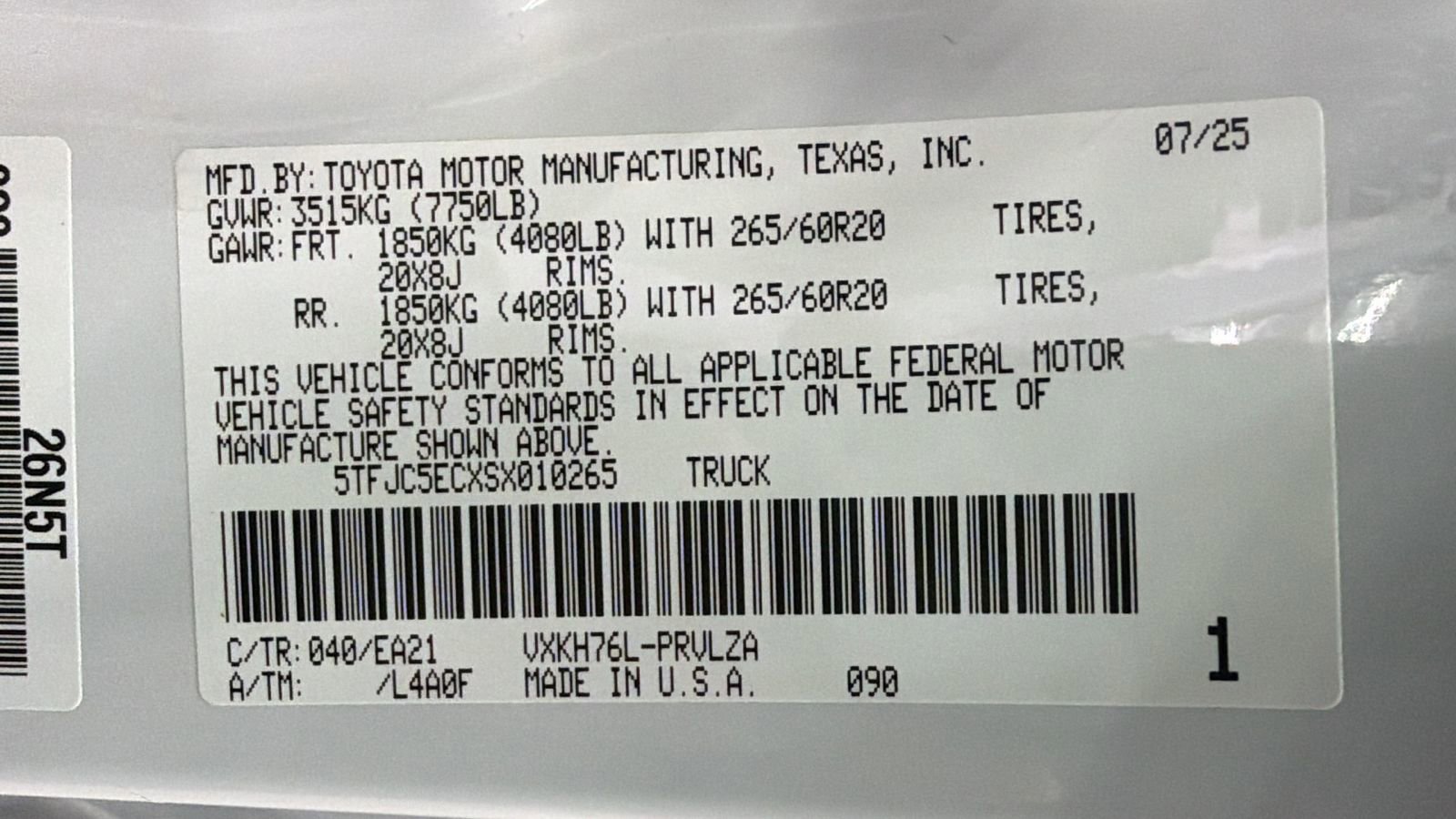 Used 2025 Toyota Tundra Limited image 38