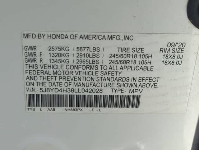 Used 2020 Acura MDX SH-AWD image 38